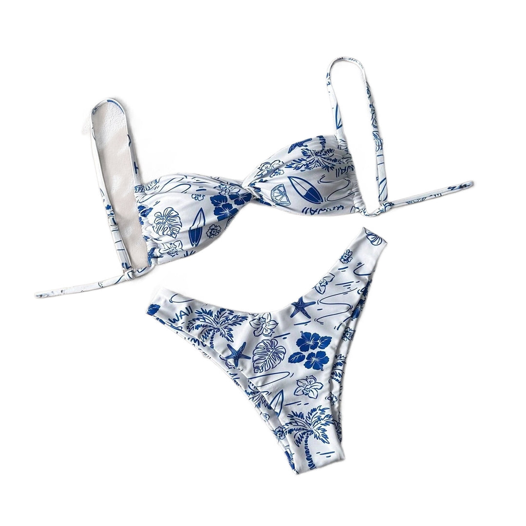 Damen Floral Bikini-Set EB