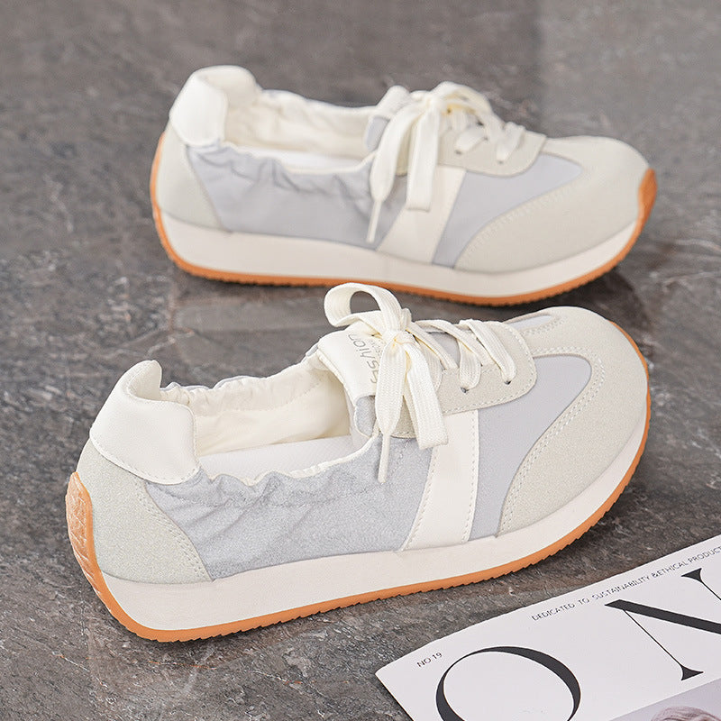 Damen Sportliche Sneakers mit elastischem Kragen und rutschfester Sohle EB