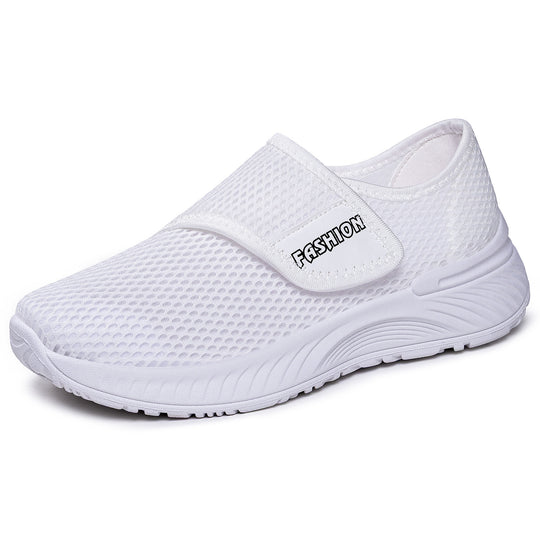 Damen Sportliche Komfort-Sneaker mit praktischem Klettverschluss EB
