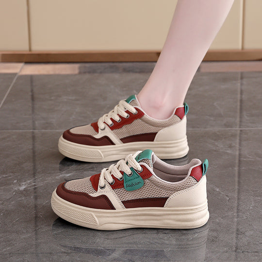Damen Atmungsaktive Freizeitsneaker mit rutschfester Sohle und komfortabler Dämpfung EB