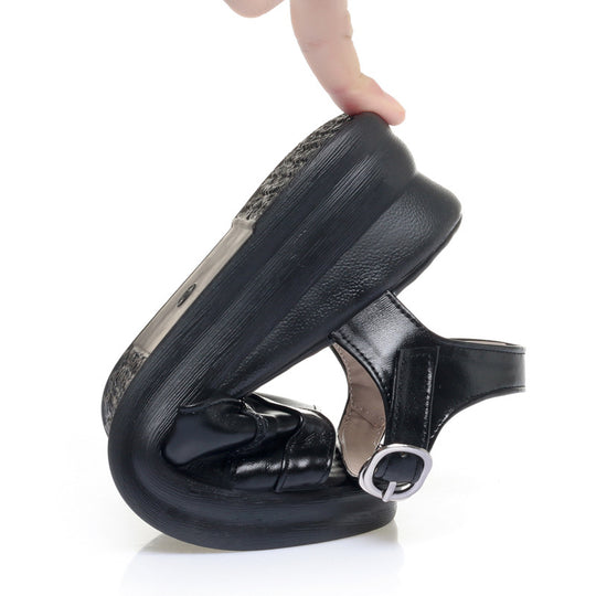 Damen Komfortable Sandalen mit anatomischem Fußbett EB