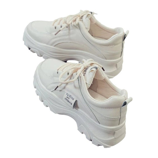 Damen Chunky Sneakers mit rutschfester Sohle und atmungsaktivem Obermaterial EB