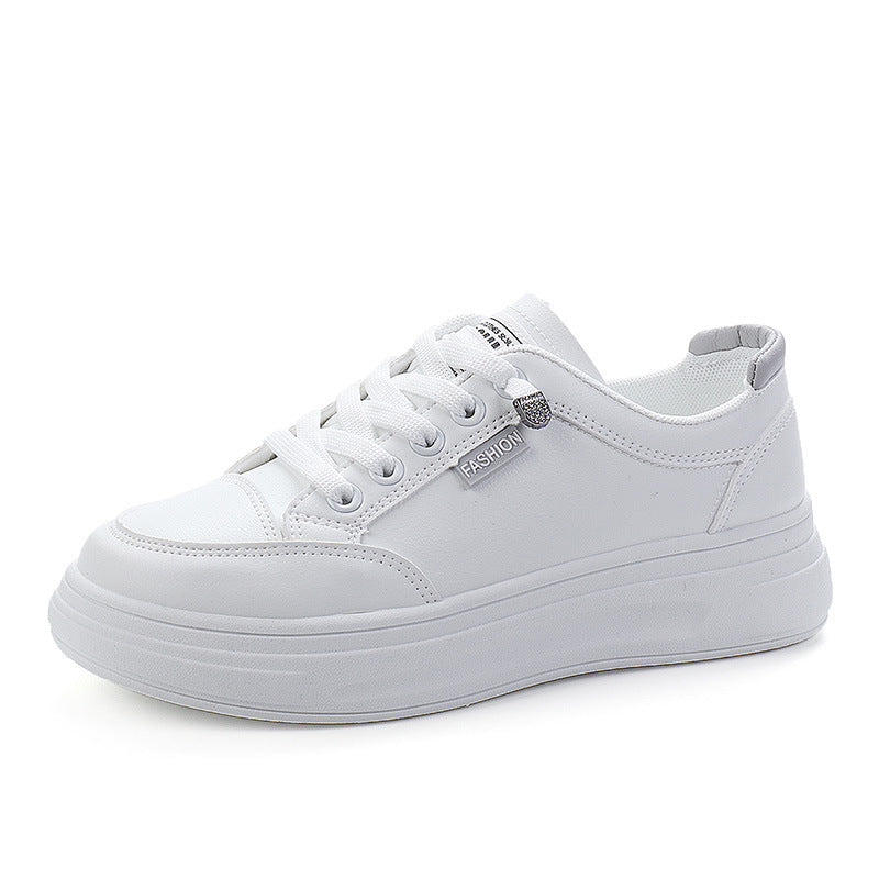 Damen Sportliche Sneakers mit hochgezogener Sohle und atmungsaktiver Mesh-Oberfläche EB