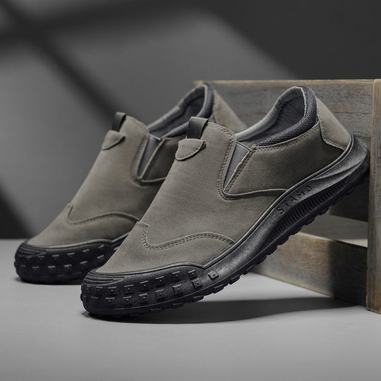 Damen Komfortable Slipper aus Wildleder EB
