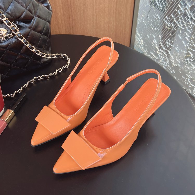 Damen Slingback-High Heels mit elegantem Verschluss und modernem Design EB