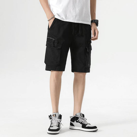 Herren Cargoshorts mit praktischen Taschen und elastischem Bund EB