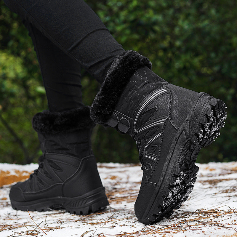 Damen Winterstiefel mit isolierendem Futter und rutschfester Sohle EB 1770349217