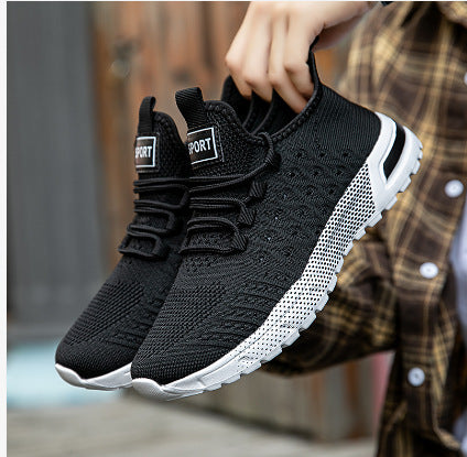 Damen Sportliche und luftige Sneakers mit dämpfendem Fußbett EB
