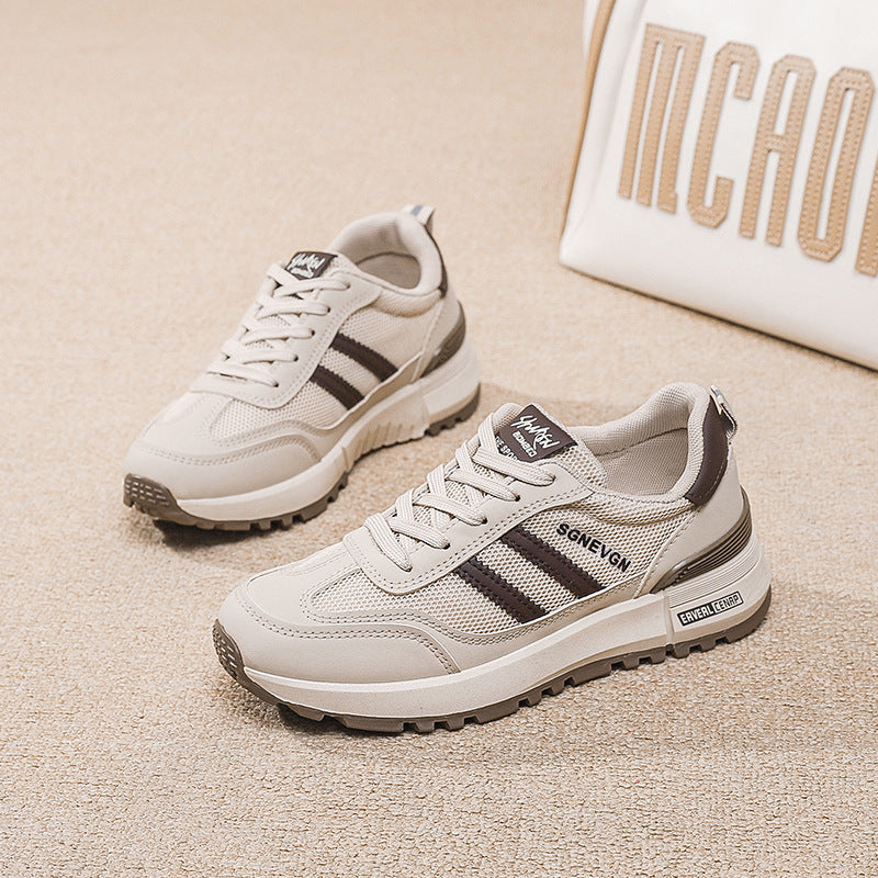 Damen Sportliche Sneakers mit modischem Design und rutschfester Laufsohle EB