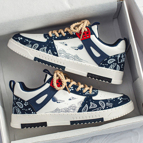 Herren Sportliche Sneaker mit einzigartigem Grafikschema EB