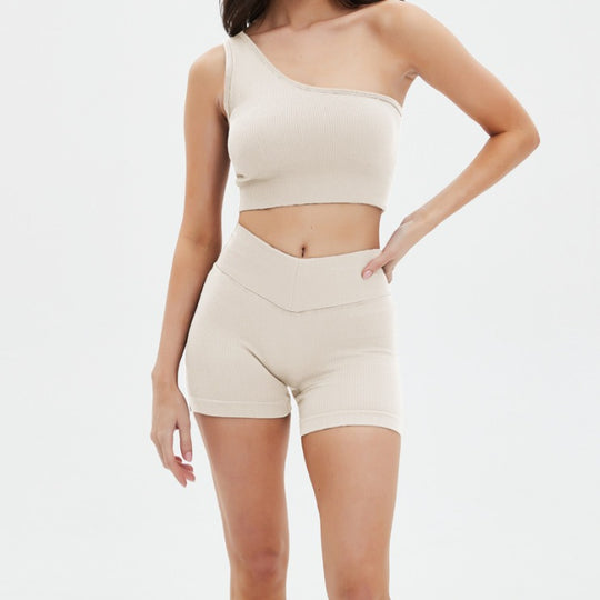 Damen Sportliches Kurz-Set EB