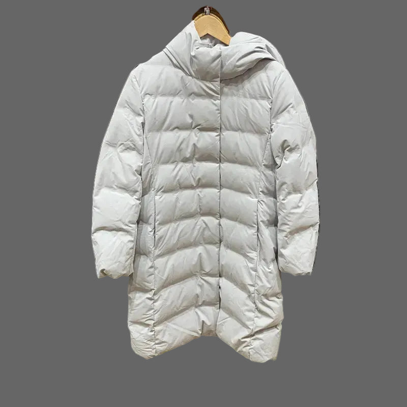EB | Langarmwintermantel mit Innenfutter für Damen Ideal für kalte Zeiten