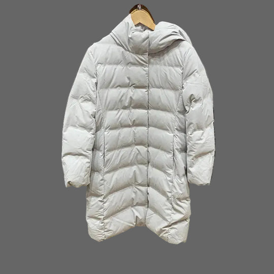 EB | Langarmwintermantel mit Innenfutter für Damen Ideal für kalte Zeiten