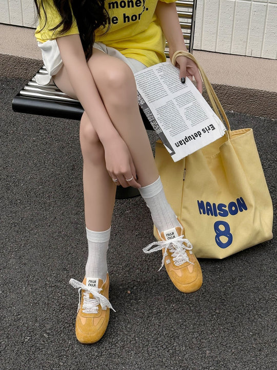 Damen Sportliche Sneakers mit atmungsaktivem Obermaterial von EB