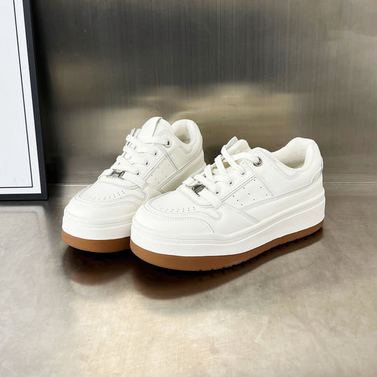Damen Chunky Sneakers mit komfortablem Ansatz und trendiger Plateausohle EB