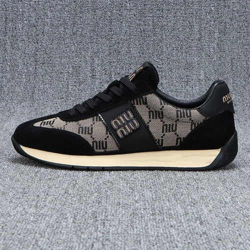Damen Komfortable und stilvolle Sneakers mit hochwertiger Oberflächenstruktur EB
