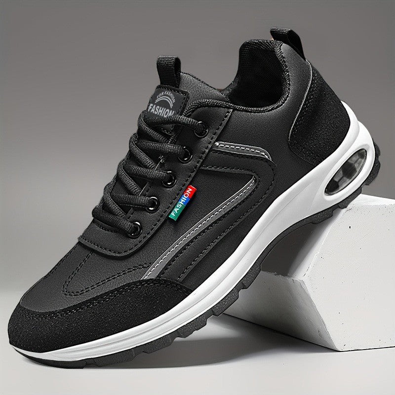 Damen Sportliche Sneakers mit stoßdämpfender Sohle und elastischen Schnürsenkeln EB