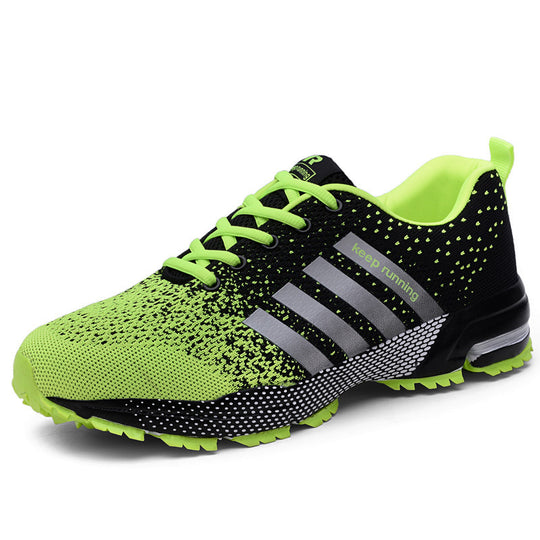 Herren leichte atmungsaktive Lauf‑ und Trail‑Sneaker mit verstärkter Fersendämpfung und griffiger Outdoorlaufsohle EB