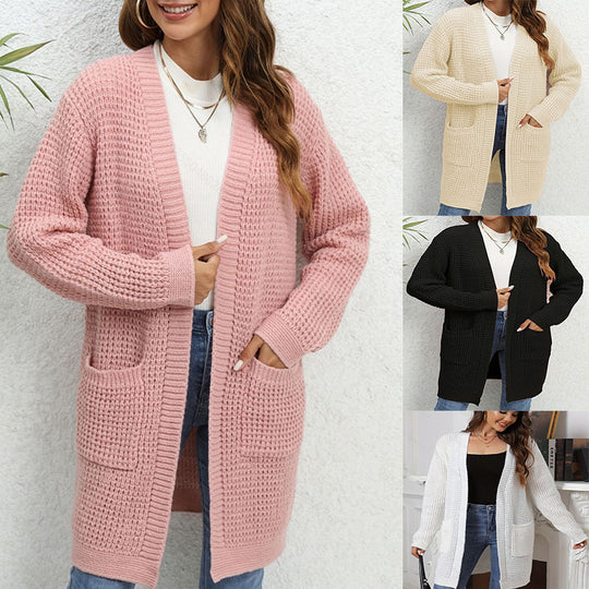 Damen modischer Strickcardigan EB