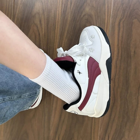 Damen Modische Sneaker mit atmungsaktiver Netzstruktur und rutschfester Sohle EB