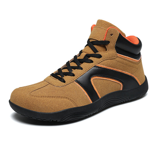 Damen Sportliche High-Top Sneaker mit strapazierfähigem Obermaterial und rutschfester Sohle EB