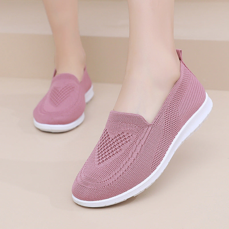 Damen Leichte und atmungsaktive Slip-On Schuhe EB