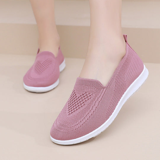 Damen Leichte und atmungsaktive Slip-On Schuhe EB