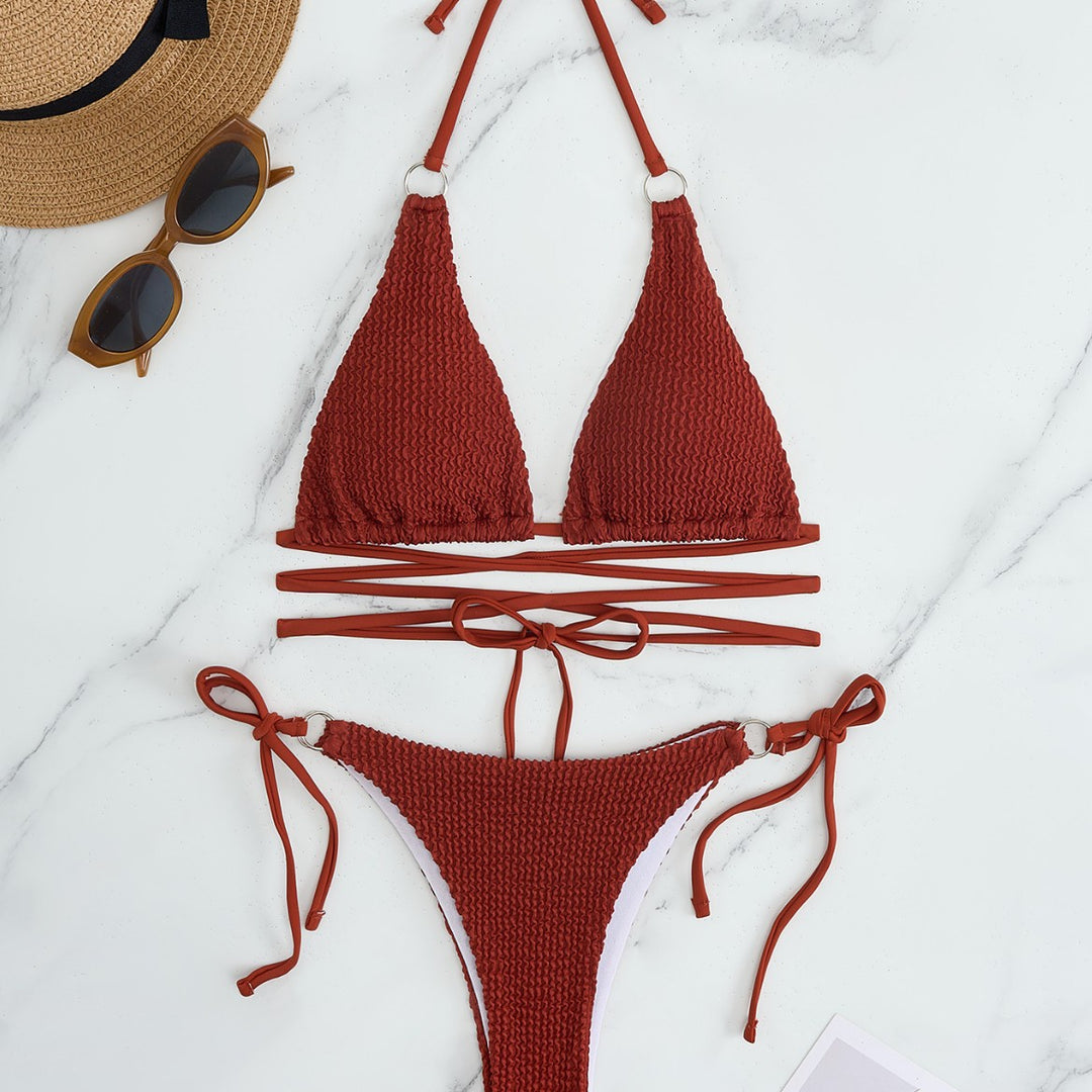 Damen Bikiniset mit verspieltem Schmetterlingsdesign EB