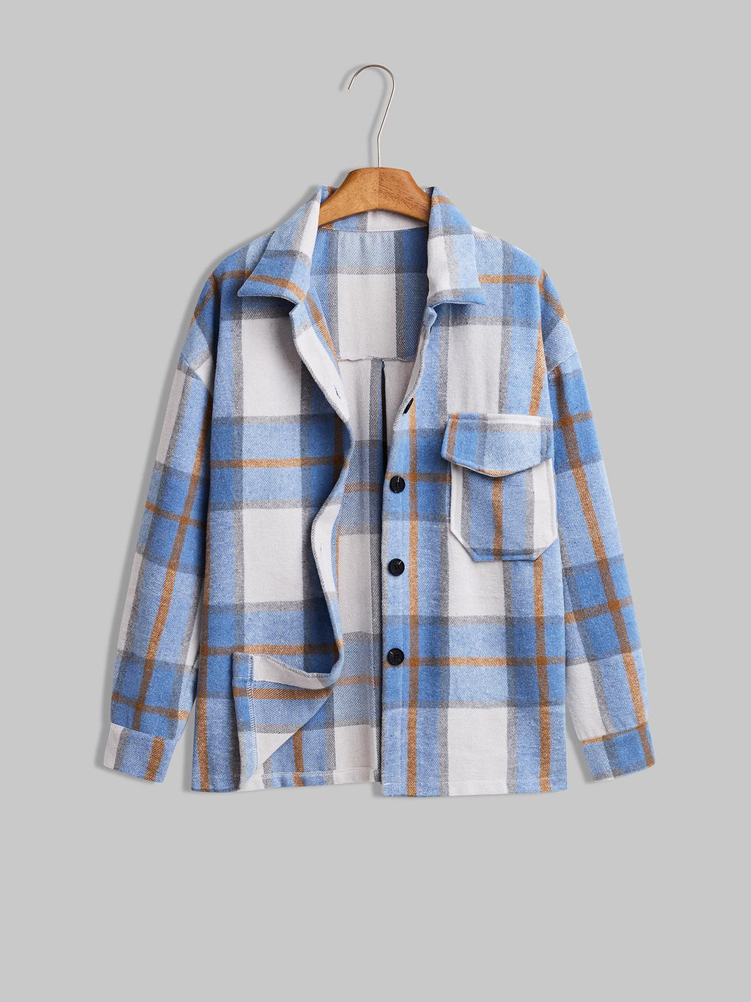 Damen Karierte Holzfällerjacke EB