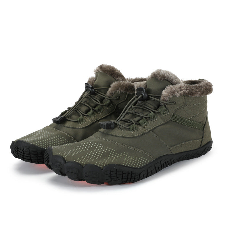 Damen Multifunktionale Outdoor-Boots mit warmem Innenfutter und rutschfester Sohle EB