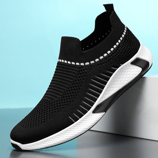 Damen Elastische Sneakers mit innovativem 3D-Strickdesign EB