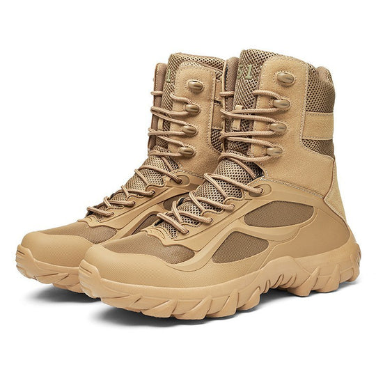 Damen Militärische Wanderschuhe mit rutschfester Profilsohle und atmungsaktivem Obermaterial EB