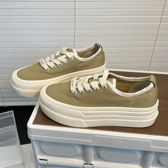 Damen Chunky Sneaker mit modischer Plateausohle und strapazierfähigem Obermaterial EB