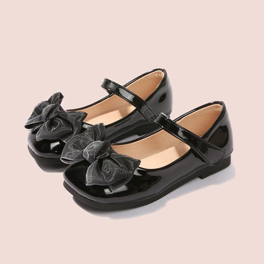 Mädchen Ballerinas mit dekorativem Schleifen-Design EB