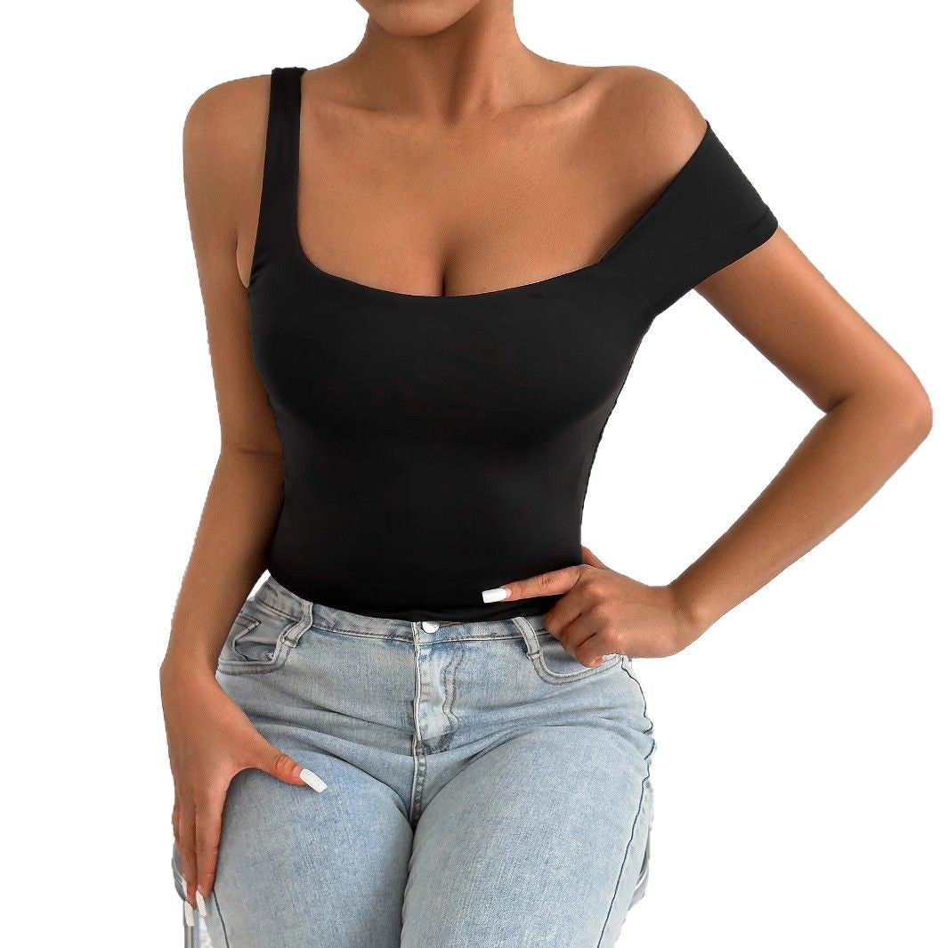 Damen Off-Shoulder Körperoberteil mit figurbetontem Schnitt EB