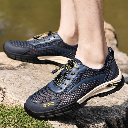 Herren Atmungsaktive Outdoor-Sneaker mit rutschfester Sohle EB
