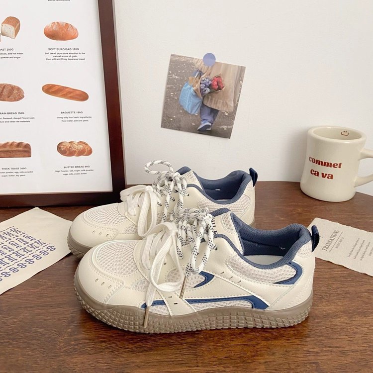 Damen Sneakers mit modischem Schnürsystem und rutschfester Sohle EB