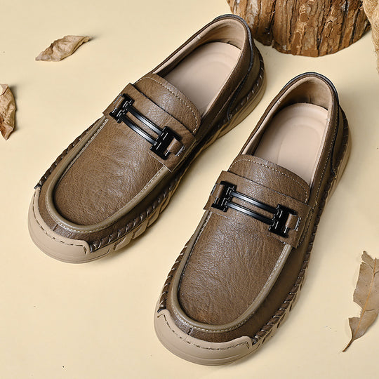 Herren Bequeme und robuste Schnürschuhe mit rutschfester Sohle EB