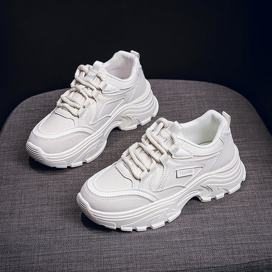 Damen Sportliche Chunky Sneakers mit modischem Design und stabiler Sohle EB