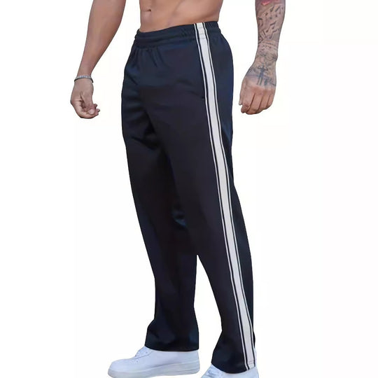Herren Sportliche Freizeithose mit seitlichem Streifen EB