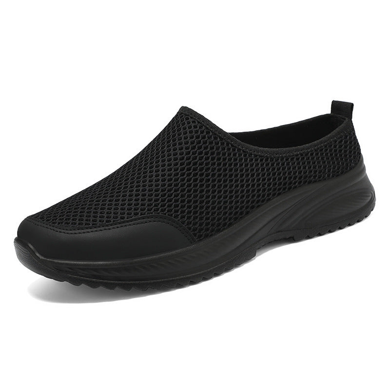 Damen Atmungsaktive Slip-On Freizeitschuhe mit flexiblem Material EB