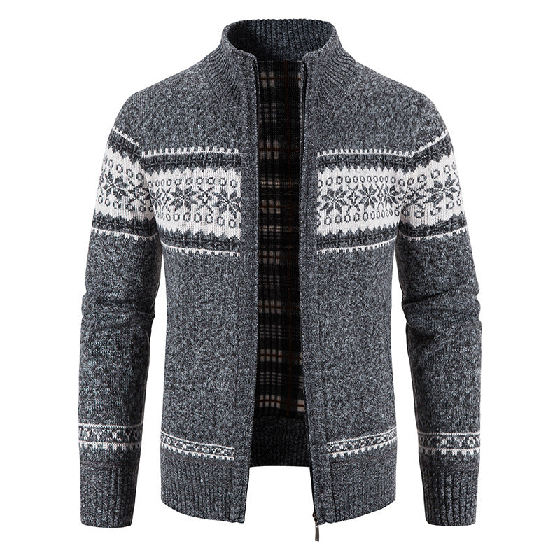 Herren Strickjacke mit zukunftsweisendem Design EB