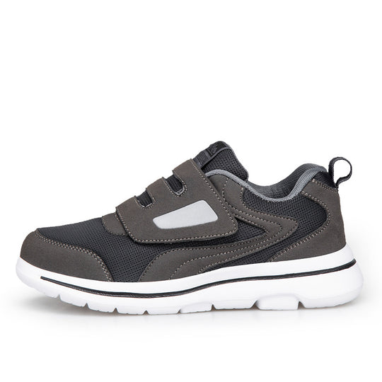Damen Freizeitsneaker mit verstellbarem Klettverschluss und atmungsaktiver Mesh-Oberfläche EB