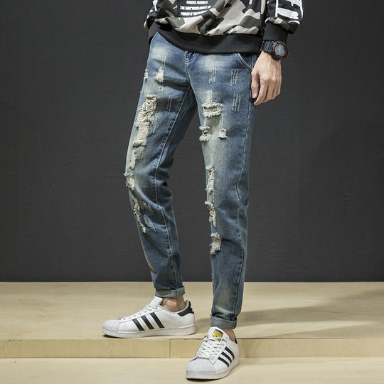 Herren Destroyed Jeans EB