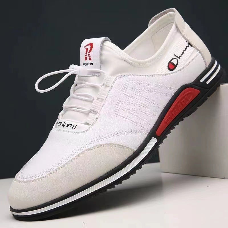 Damen Sportliche Sneaker mit atmungsaktivem Obermaterial und rutschfester Sohle EB