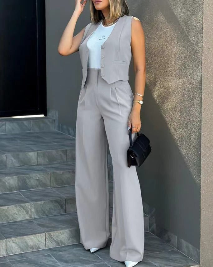 Damen elegante und bequeme Anzughose EB