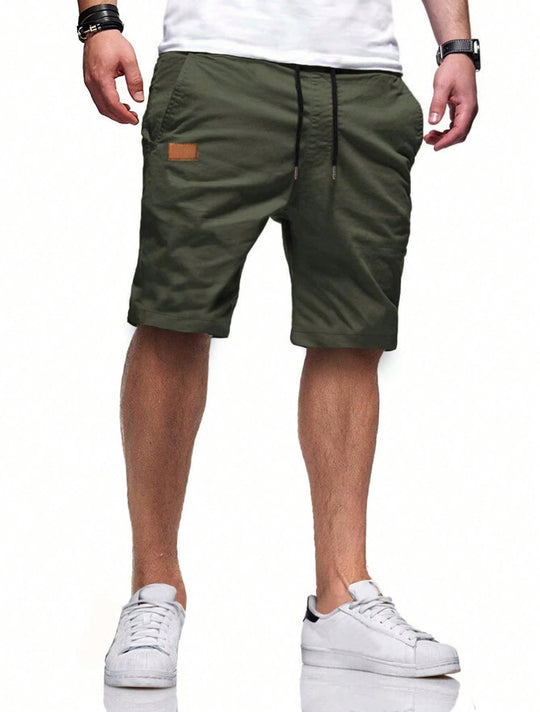 Herren bequeme Sport Shorts mit praktischen Taschen und elastischem Bund EB