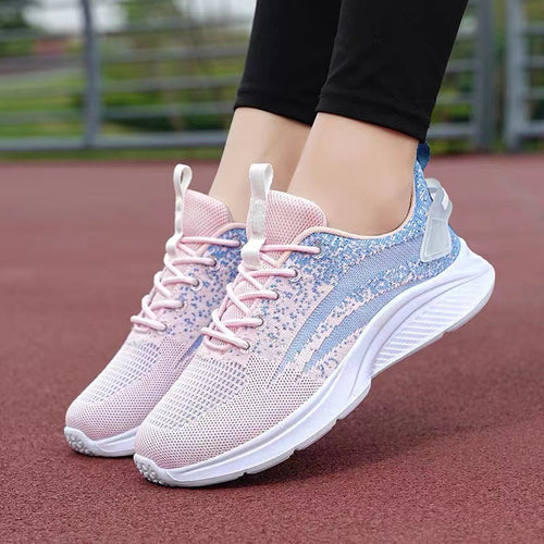 Damen Hochleistungs-Sneaker mit atmungsaktiver Strickoberfläche und dämpfender Sohle EB
