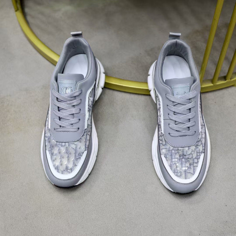 Damen Sportliche Sneakers mit atmungsaktiver Oberflächenstruktur und stabiler Dämpfung EB