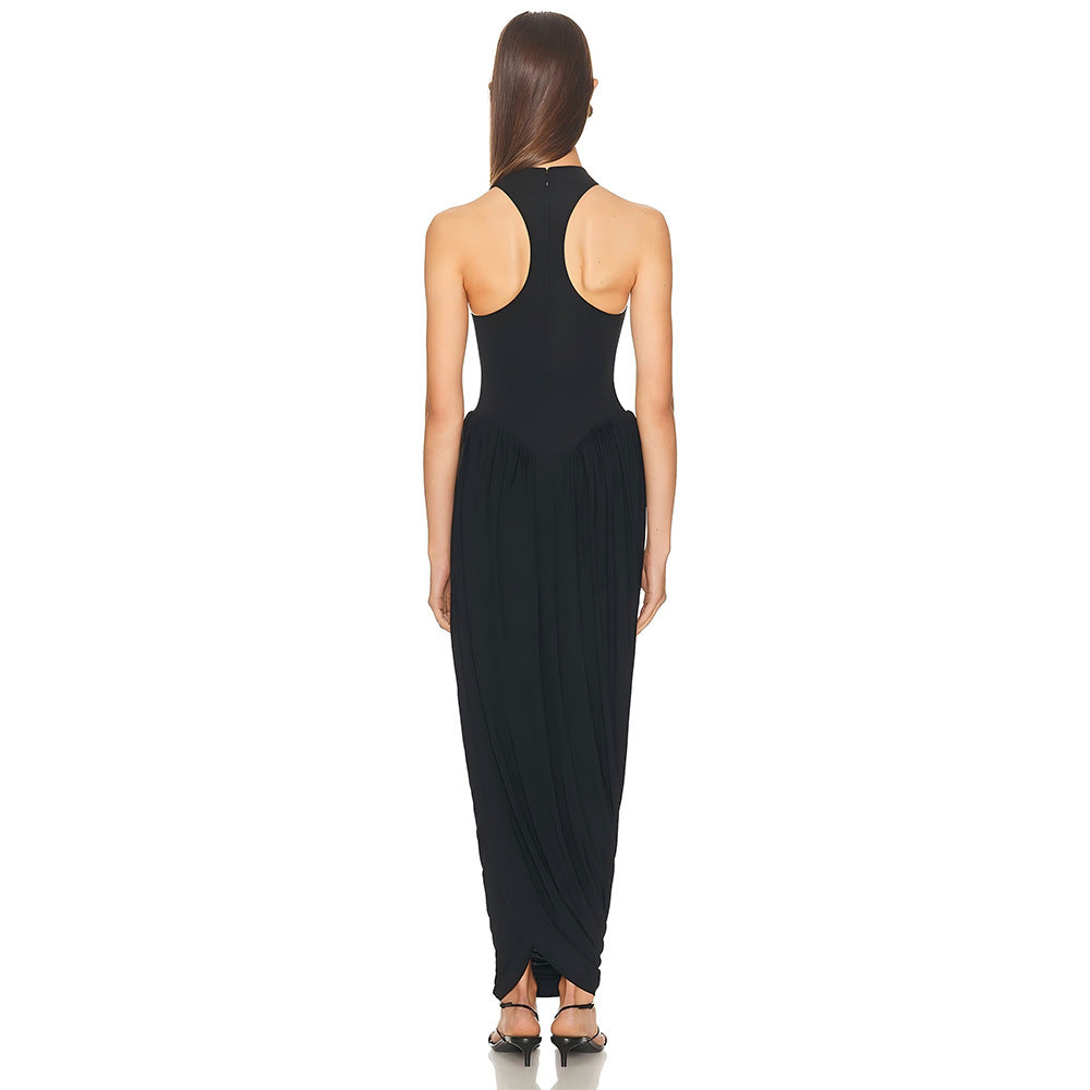 Damen Elegantes und fließendes Abendkleid EB